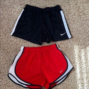 SET OF 2 NIKE SHORTS
